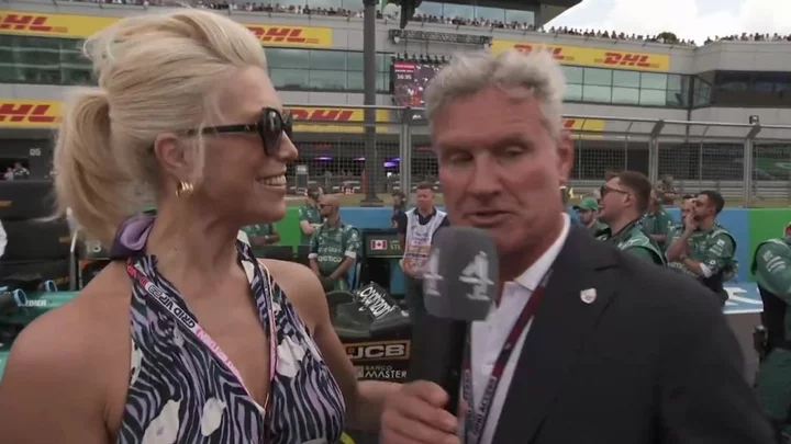 Hannah Waddingham makes controversial statement during British Grand Prix appearance
