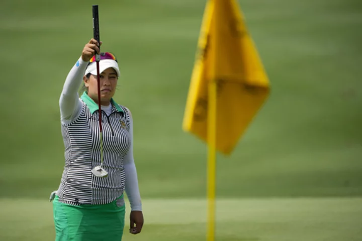 Jasmine Suwannapura stays in the lead after two rounds of the LPGA tournament in Malaysia