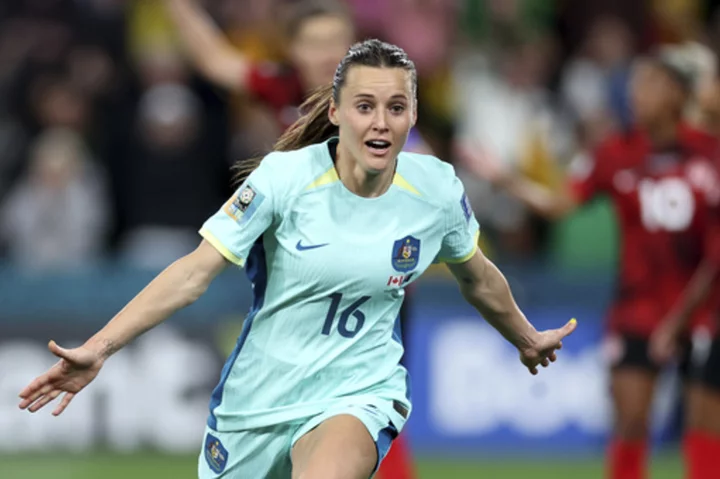 Raso's goals keep Australia going in Women's World Cup, eliminate Canada