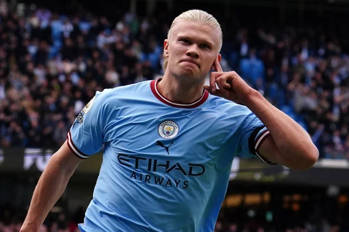 Erling Haaland’s record-breaking season leads Manchester City to title