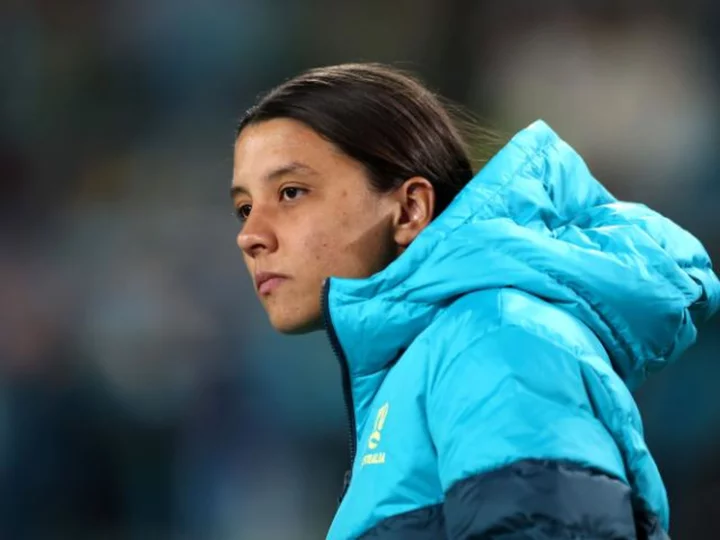Sam Kerr: Australia's talisman to miss opening two Women's World Cup games with calf injury