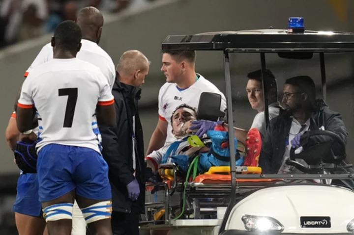 All Blacks jersey gesture touches Namibia after horrible injury in Rugby World Cup game