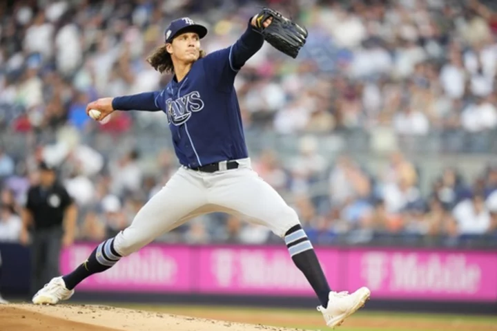 Rays hit 4 home runs, Glasnow throws a gem in 5-1 win over the Yankees