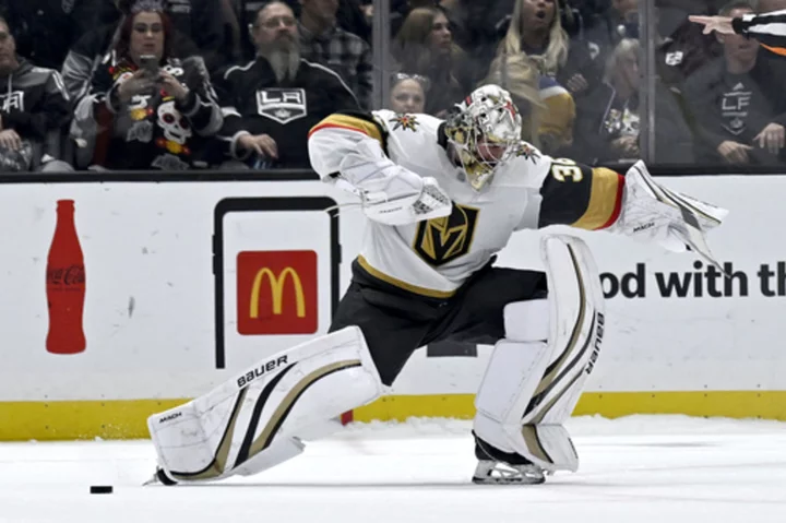 Eichel scores in SO as Golden Knights bounce back from first loss, beat Kings 4-3