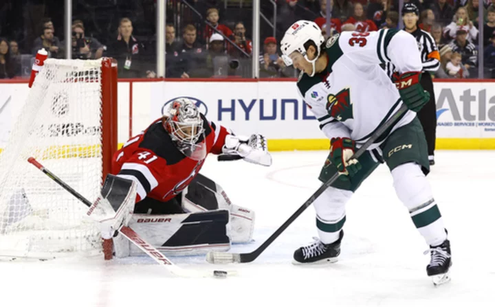 Wild's Ryan Hartman gets suspended 2 games for tripping Red Wings' Alex DeBrincat