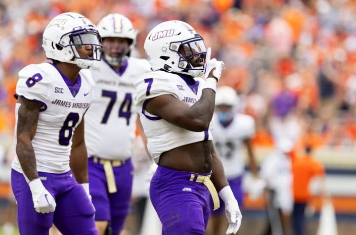 Why isn't James Madison eligible to play in a bowl game, Sun Belt Championship?