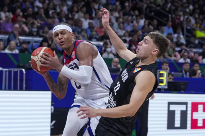 The US is learning to roll with the hits at the Basketball World Cup