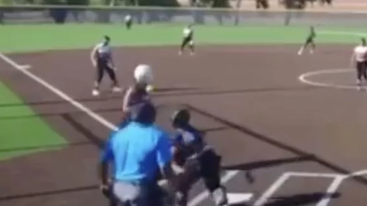 High School Softball Team Seems to Enjoy Throwing At Hitters After the Pitch