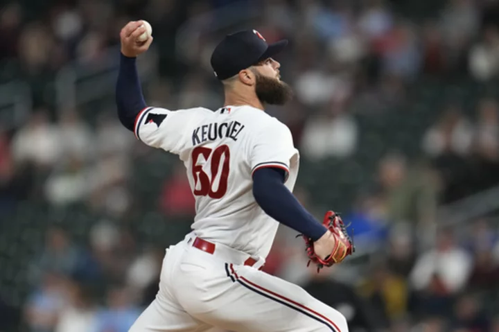 Twins place veteran left-hander Dallas Keuchel on 15-day injured list with strained right calf