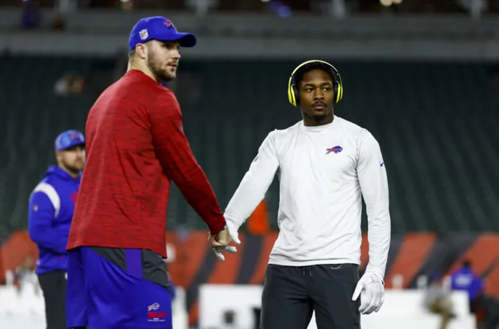 Josh Allen sets the record straight on Stefon Diggs controversy, calls out media