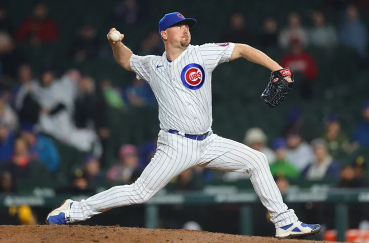 Cubs: Mark Leiter miraculously stays in game after terrifying fall