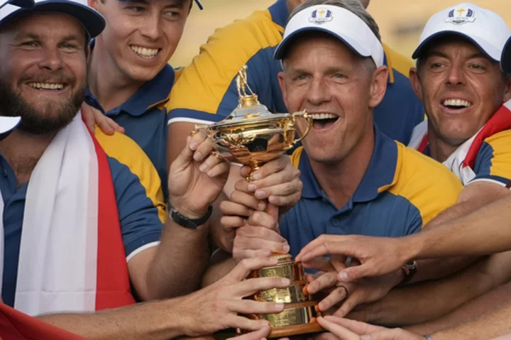Luke Donald stays on as captain of European Ryder Cup team for title defense in 2025