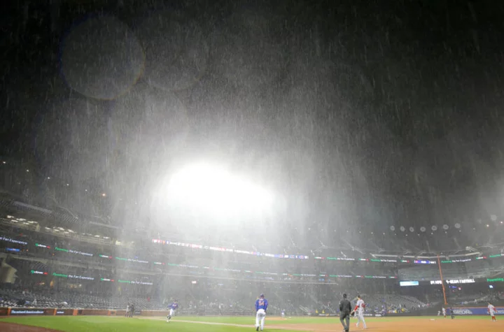 Nationals vs. Mets rain delay: Weather updates, restart time for Mets game today