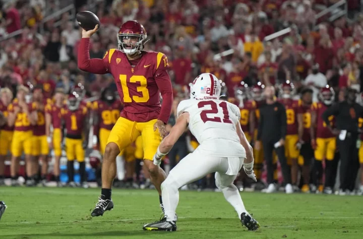 USC had to sideline exhausted mascot because Caleb Williams scored too many points