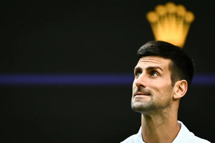 Djokovic celebrates 350th Grand Slam win at Wimbledon