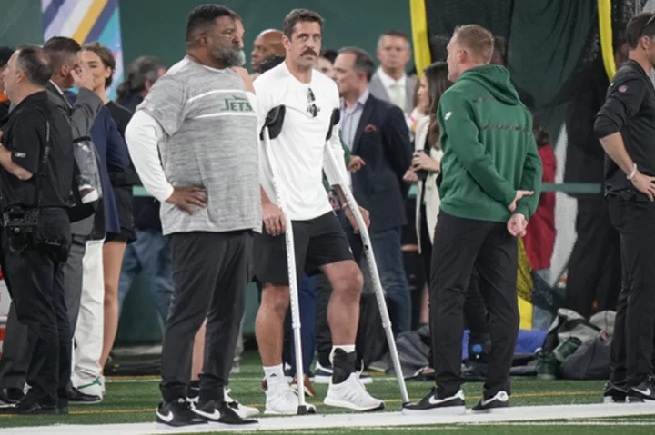 Aaron Rodgers says he also has an ankle injury, still won't rule out return this season