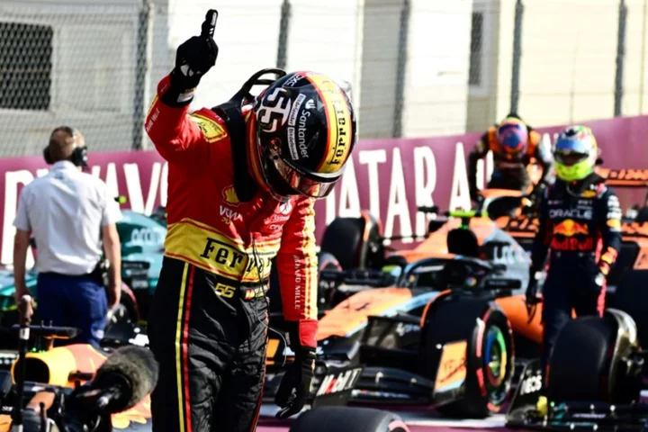 Sainz gives Ferrari Italian GP hope after pipping Verstappen to pole