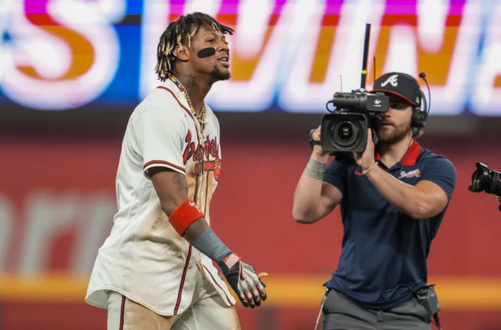 Braves Rumors: Postseason roster hint, MLB award snub, Marcell Ozuna