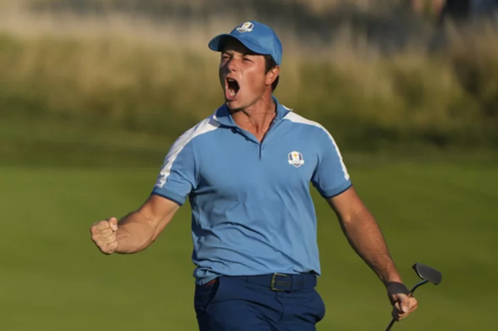 Europe's Big 3 of McIlroy, Rahm and Hovland back up their heavyweight status at the Ryder Cup