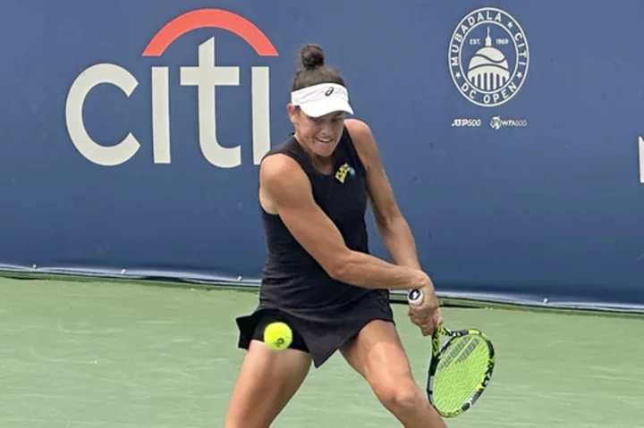 Jennifer Brady wins her first WTA Tour match in 2 years at the DC Open