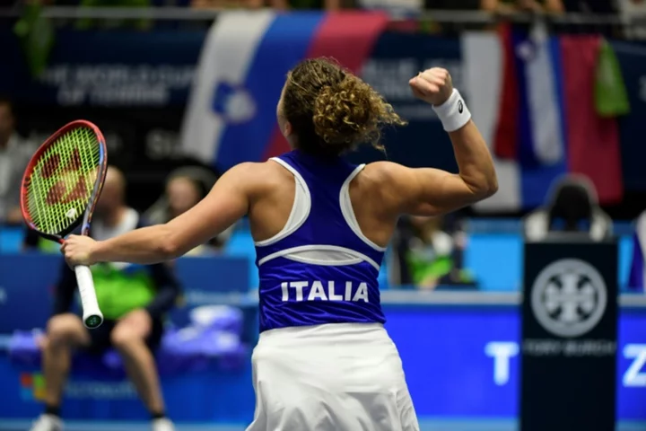 Italy beat Slovenia to clinch BJK Cup final spot