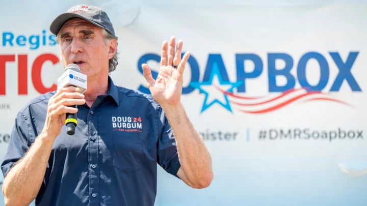 Doug Burgum Hurt Himself in a Pickup Basketball Game, May Not Be Able to Stand at Tonight's GOP Debate
