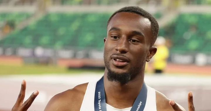 Who is Cravont Charleston? Sprinter eyes world championship as he becomes first US 100m winner without a shoe deal since 2012