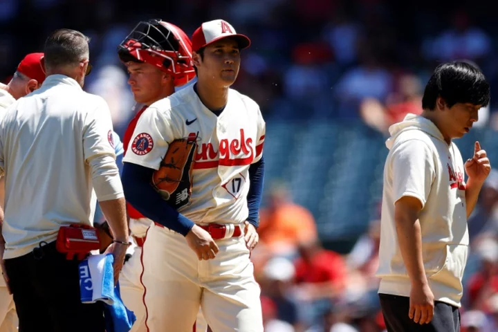 Angels star Ohtani has torn elbow ligament, won't pitch again this season