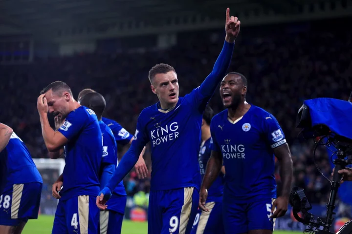 On this day in 2015: Jamie Vardy scores in 11th game in a row