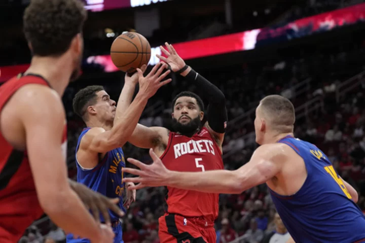 Fred VanVleet leads Rockets to sixth straight victory with 107-104 win over Nuggets