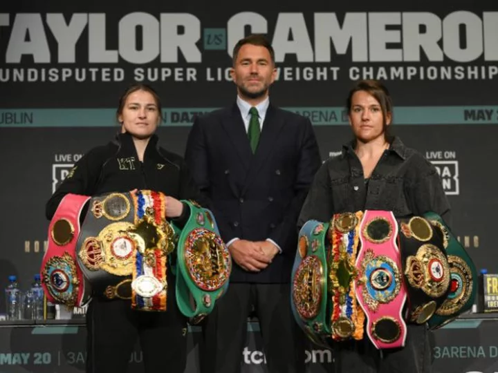 Katie Taylor faces Chantelle Cameron in 'huge boxing event for Ireland' as national hero attempts to become a two-weight undisputed world champion