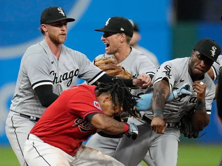 Bench-clearing fight during White Sox-Guardians game leads to MLB suspensions