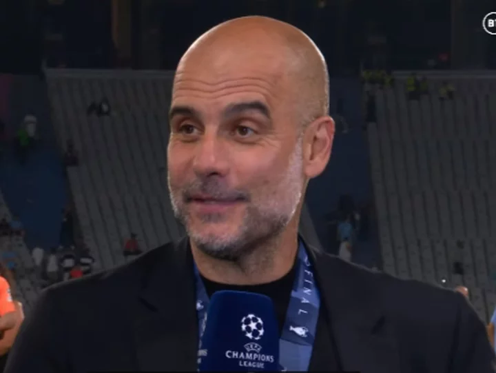 Pep Guardiola delivers expletive-ridden reaction to Man City’s Champions League win