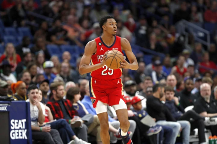 Pelicans say Trey Murphy has arthroscopic surgery and is likely out 10-12 weeks