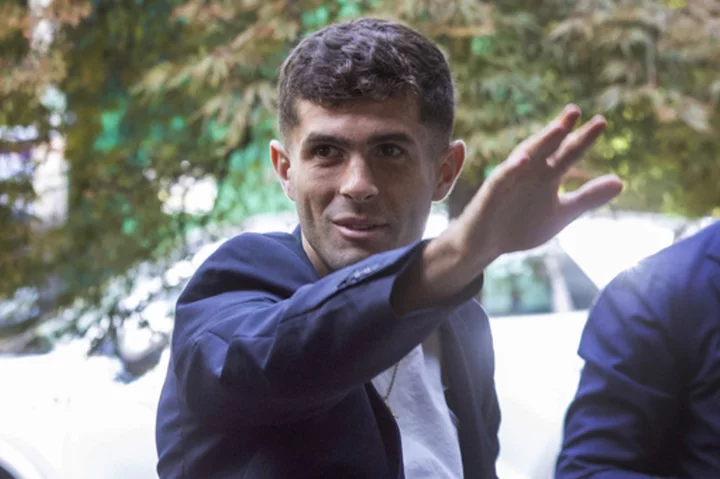 United States forward Christian Pulisic arrives in Italy for expected transfer to AC Milan
