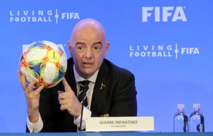 FIFA set to approve letting Russian youth soccer national teams return to competition
