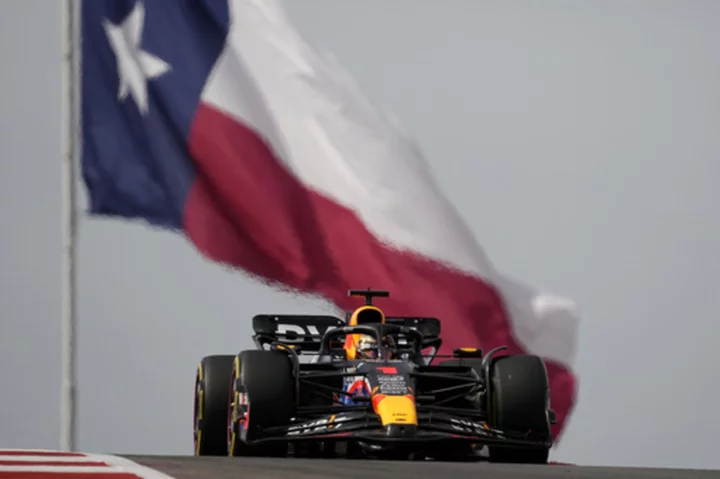 Red Bull's Max Verstappen cruises to another F1 sprint race win at the Circuit of the Americas