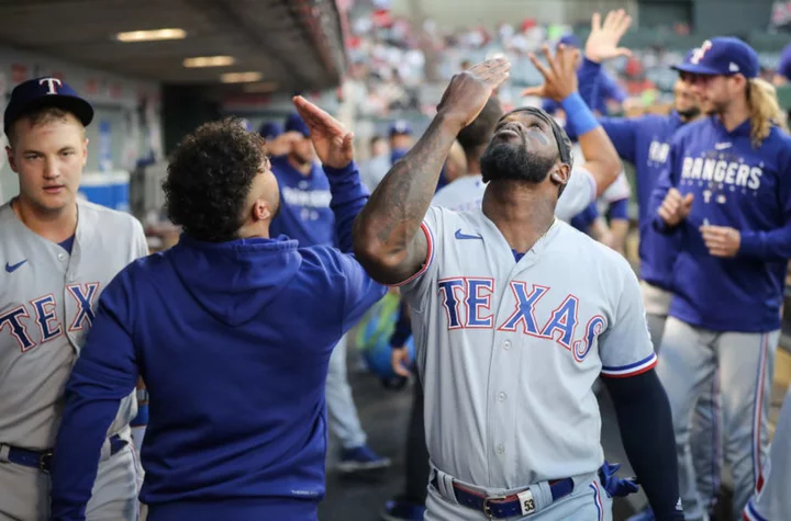 Rangers taking Creed Higher on Spotify charts with ALCS run