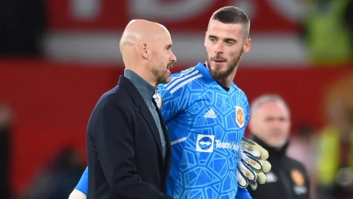 Erik ten Hag pays tribute to David de Gea after Man Utd departure