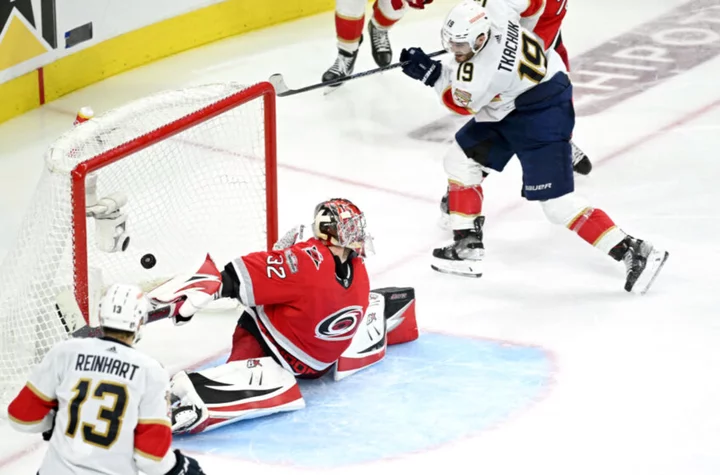3 takeaways from Panthers taking 2-0 lead over Hurricanes: Tkachuk plays hero again