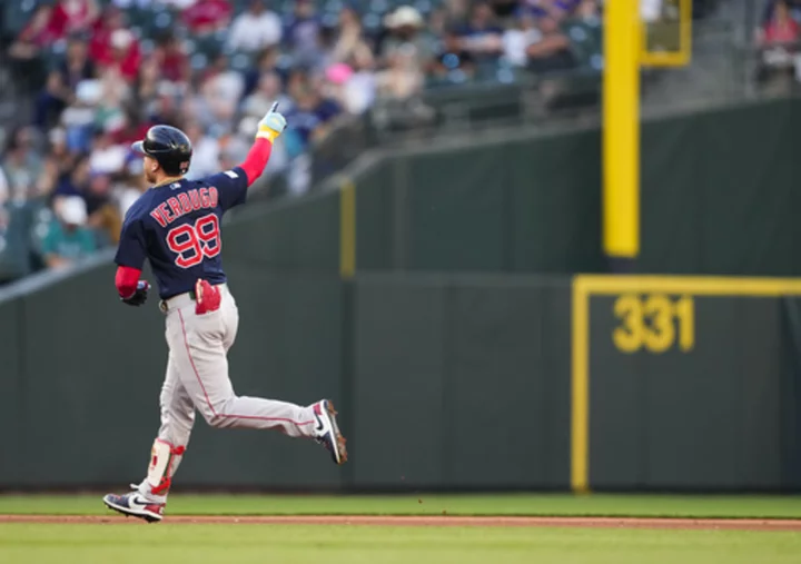 Alex Verdugo, Reese McGuire homer as Red Sox top Mariners 6-4 to snap 3-game losing streak