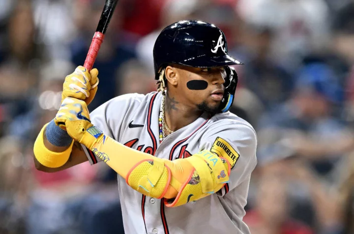 Ronald Acuña makes history and puts stamp on NL MVP season in Braves win