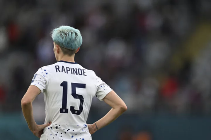 Megan Rapinoe adjusts to new role at Women's World Cup while still savoring final days in spotlight