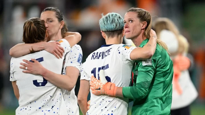 Twitter reacts as USWNT crash out of Women's World Cup