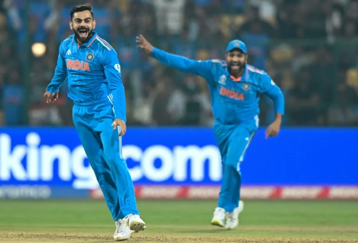 Kohli takes first ODI wicket in nine years at World Cup