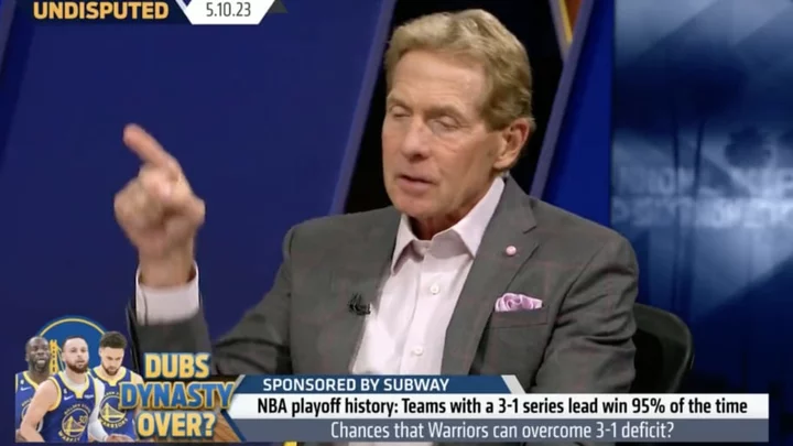 Skip Bayless: Warriors Have 'Less Than a Milk's Chance' of Coming Back vs. Lakers