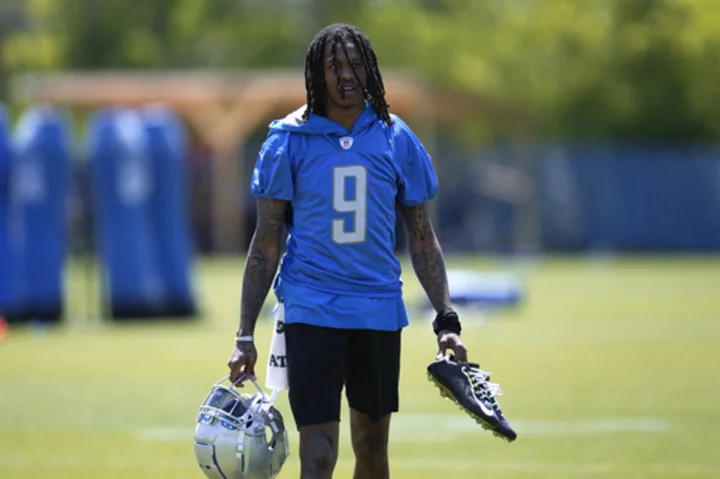 Suspended Lions WR Jameson Williams says he wasn't aware of NFL rules on gambling he violated