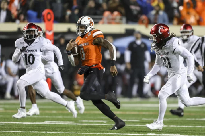 No. 24 Oklahoma State heads to Houston, eager to bounce back from a blowout loss on the road
