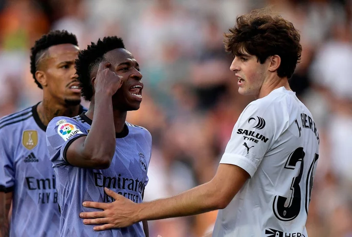 Commentator sparks outrage for criticising Vinicius Jr reaction after facing racist abuse