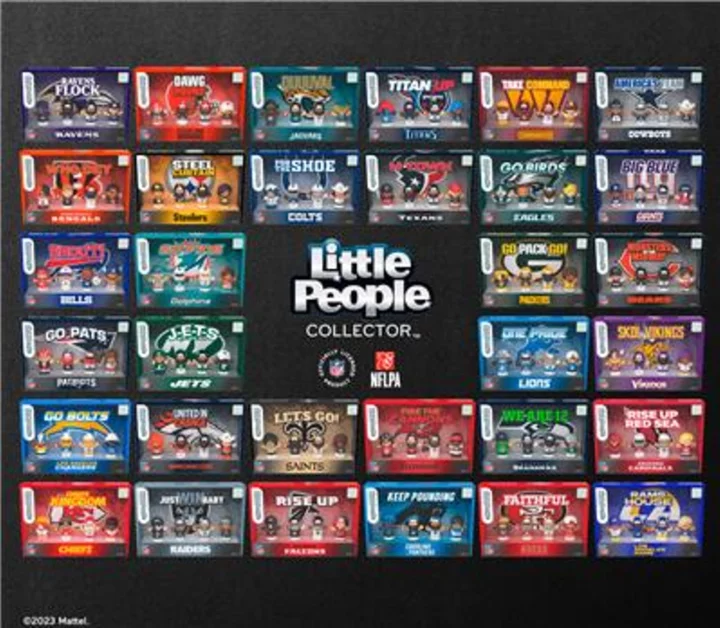 Fisher-Price® Celebrates Football Fandom in a Big Way With the New Little People Collector™ NFL Series Featuring All 32 NFL Teams
